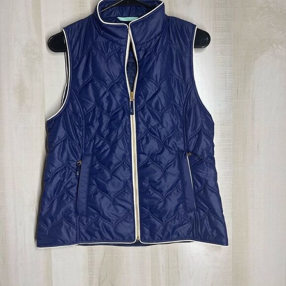 Vineyard Vines‎ navy blue quilted vest, size small - Picture 5 of 14